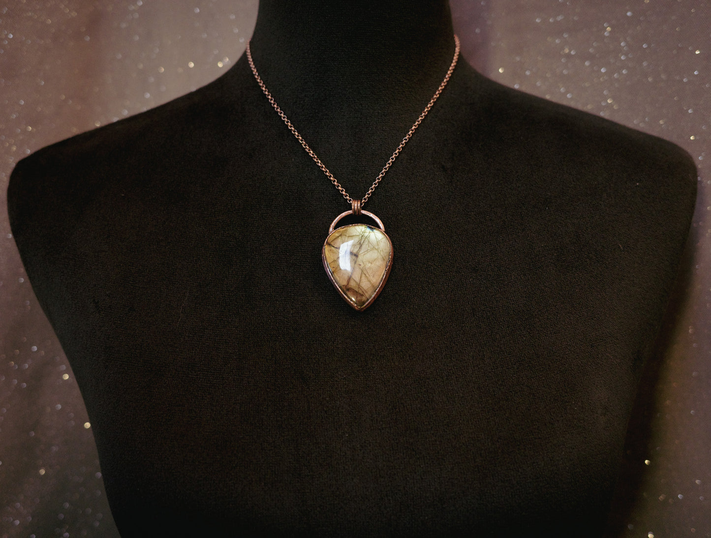 Labradorite Copper Necklace