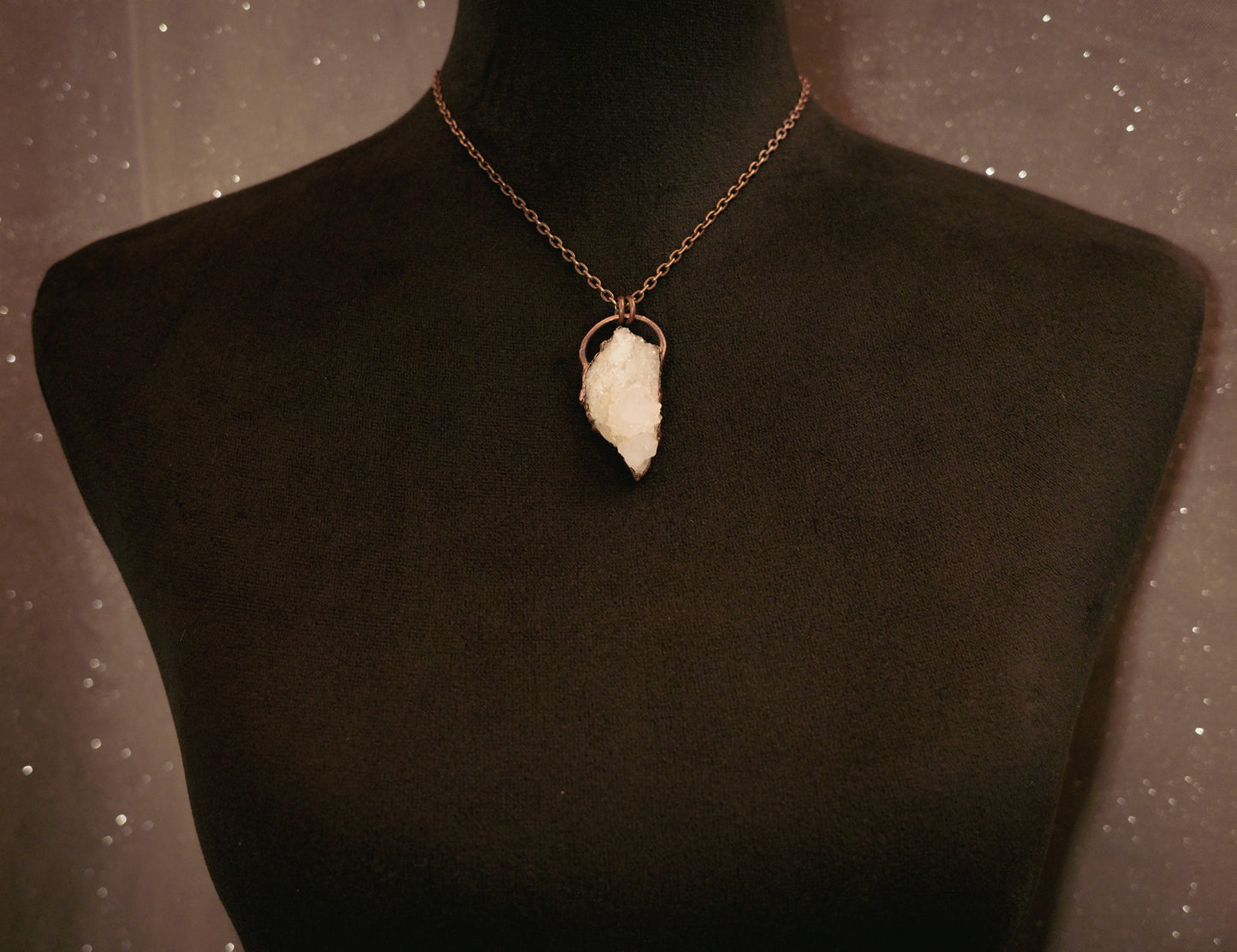 Spirit Quartz Copper Necklace
