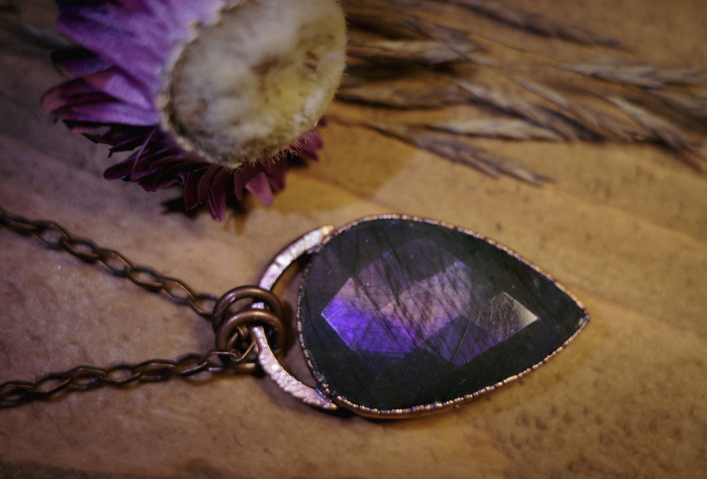 Labradorite Copper Necklace