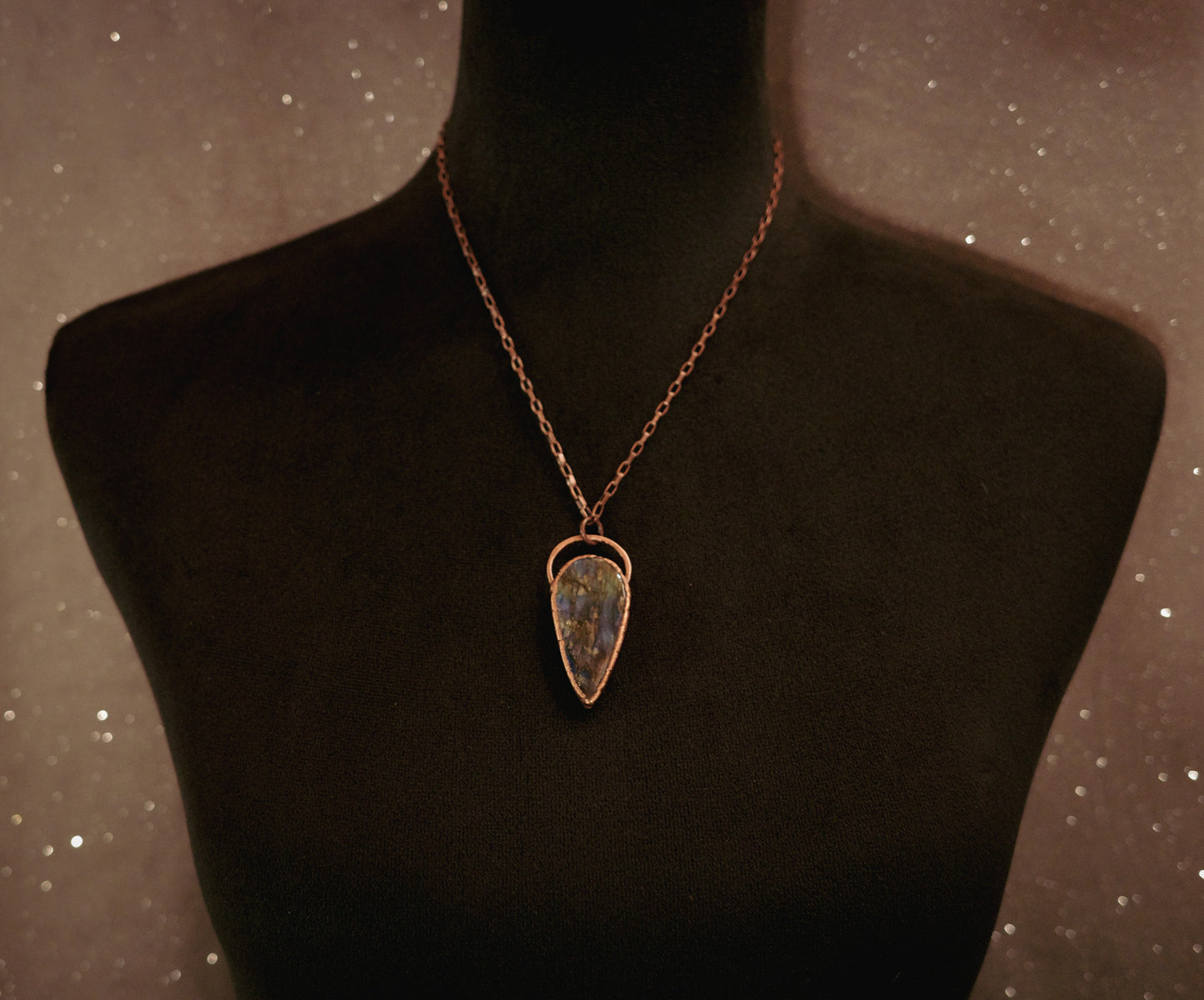 Labradorite Copper Necklace