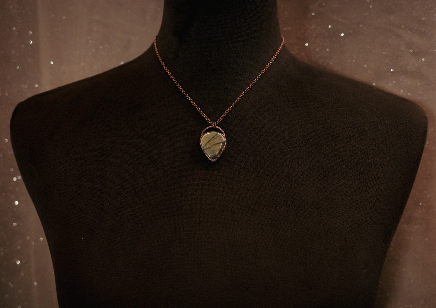 Labradorite Copper Necklace