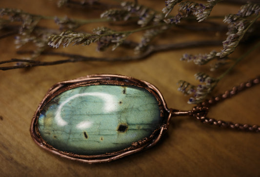 Labradorite Copper necklace
